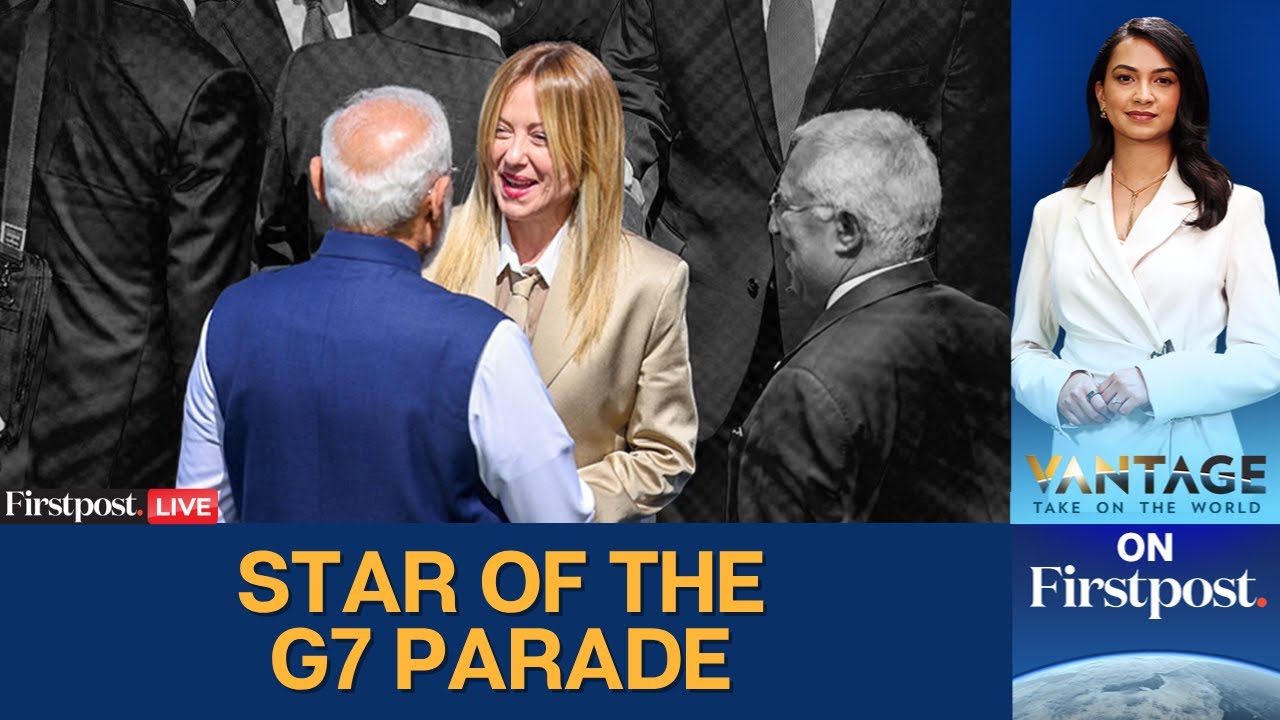 Giorgia Meloni (Again) Steals The Show At G7 | Vantage LIVE