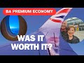 British Airways PREMIUM ECONOMY Review Is It Worth It Long Haul 2025