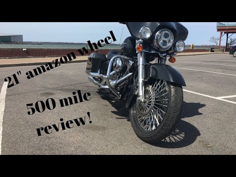 harley 21" wheel 500 mile review