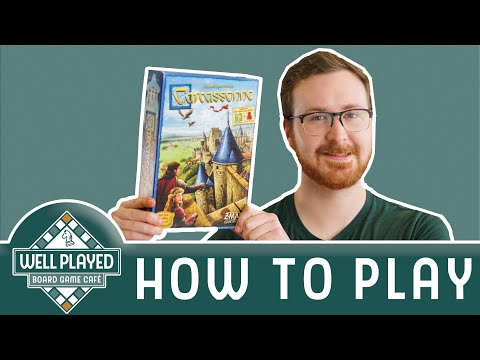 How to Play Carcassonne - Board Game Tutorial by Well Played Board Game Caf�
