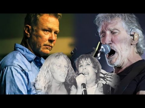 James Hetfield Speaks Out on the Conflict Between Roger Waters and the Osbourne Family