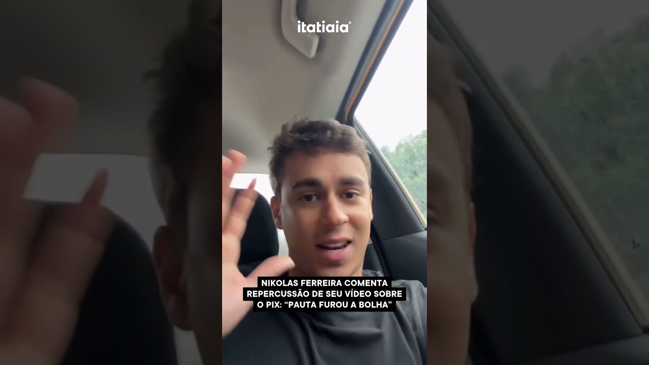 NIKOLAS FERREIRA COMENTA REPERCUSSÃO DE VÍDEO SOBRE MONITORAMENTO DO PIX: "FUROU A BOLHA"
