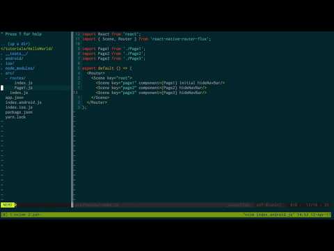 React Native Navigation