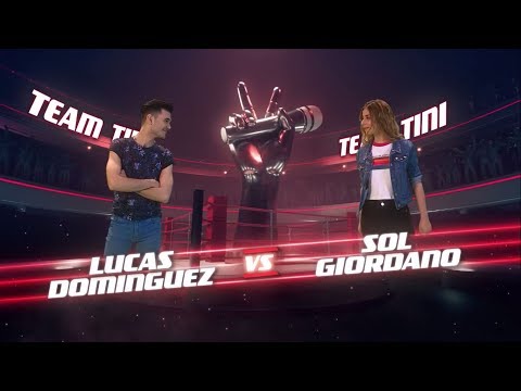 ¡Tini Stoessel, Cali y El Dandee preparan a Lucas y Sol para la batalla! - La Voz Argentina 2018