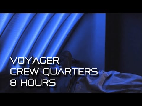 🎧 Voyager Crew Quarters   Ambience  *8 Hours* (Star Trek sleep sounds)