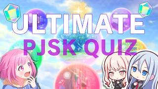 THE ULTIMATE PROJECT SEKAI QUIZ | 10k special~