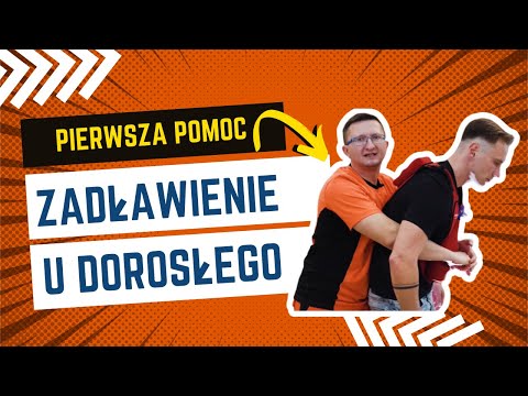 Zadławienie u osoby dorosłej🚨 #zadławienie