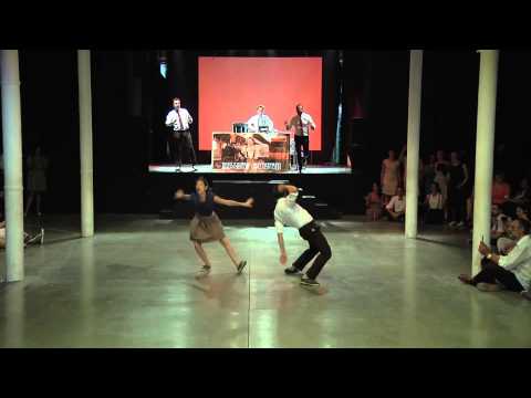 Swing it Dusty Grand Finale 2015 - Stefano e Giulia (Lindy Hop Routine)