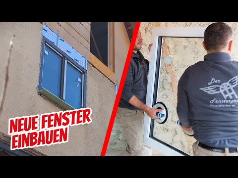 Neue Fenster einbauen: Fenster ausmessen und Fenster montieren | Schritt-für-Schritt Tutorial 2024
