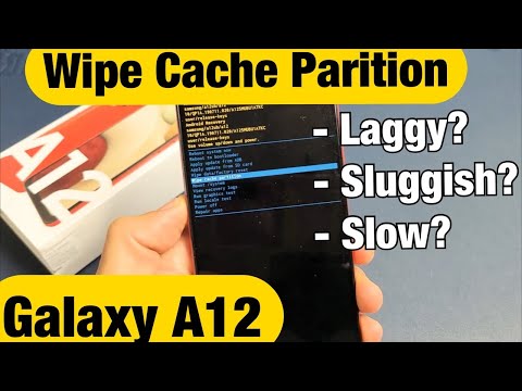 Galaxy A12: How to Wipe Cache Parition (Fix Laggy or Slow Phone)