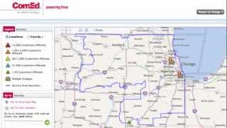 ComEd's Outage Map