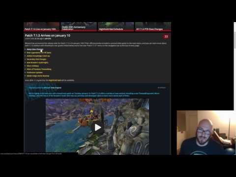 Patch 7.1.5 Release Date! Talking Patch Content!