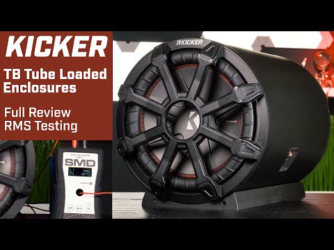 Kicker TB Bass Tube Enclosures - Audio Playback/Testing