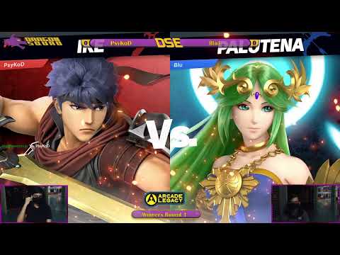 PsyKoD (Ike/Sonic) vs BluJ (Palutena) Arcade Legacy 68 Winners Rd 1