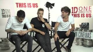 One Direction - Zayn Malik, Liam Payne & Louis Tomlinson interview - This Is Us video