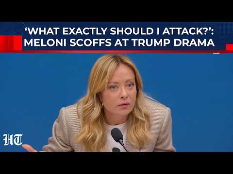 Meloni Goes Savage, Shuts Down Europe’s Anti-US Crowd Amid Trump's Venezuela & Greenland Tantrums