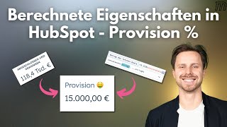 Provision in HubSpot berechnen — Sales Commission richtig setzen