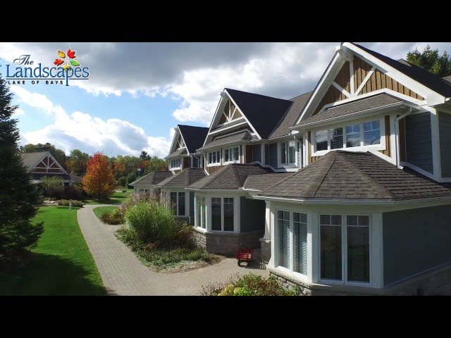 Muskoka cottage on Lake of Bays in Ontario in Canada