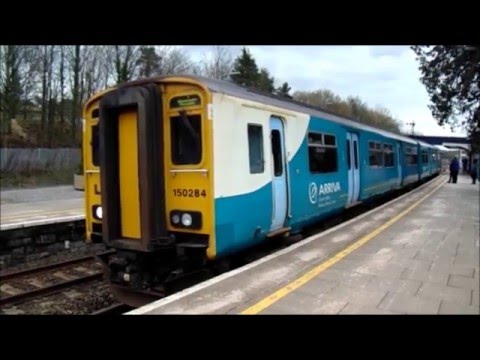 Trains at Newport, Abergavenny and Hereford, 28th February 2016