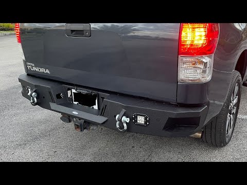 2007-2013 Toyota Tundra Rear Bumper Removal/Install DIY