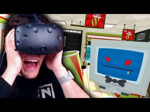 ICH WOLLTE DICH NICHT SCHLAGEN! ✪ JOB SIMULATOR Virtual Reality