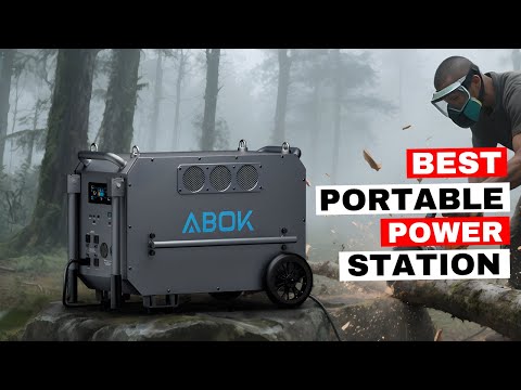 Is This The Ultimate Solar Generator in 2025? || ABOK 7200 Portable Power Station Review!