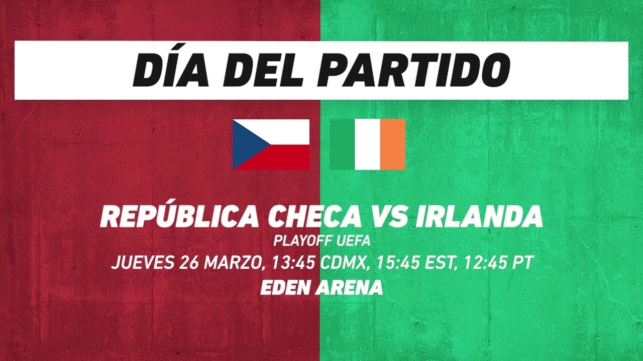 República Checa vs Irlanda, frente a frente: Futbol