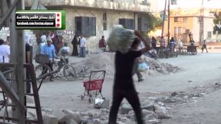 preview picture of video 'حلب بستان القصر 24-9-2013'