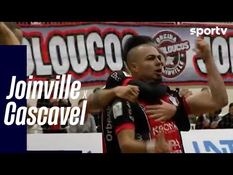 JOINVILLE 3 X 2 CASCAVEL | GOLS | LIGA NACIONAL DE FUTSAL 2023 | sportv