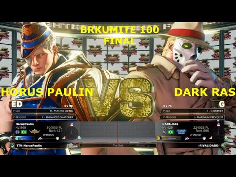 SFV - BRKumite 100 Final HorusPaulin (ED x G) Dark-RAS