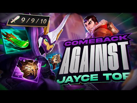 How I Made a HUGE Comeback Against Jayce as Sett!