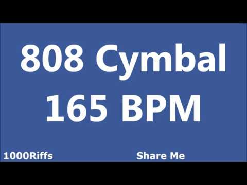 808 Cymbal Metronome : 165 BPM ✓