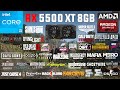 RX 5500 XT 8GB Test in 50 Games in 2022
