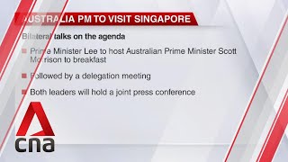 Australian PM Morrison, PM Lee to discuss bilateral issues