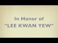 Our Hero - Tribute to Lee Kwan Yew - YouTube