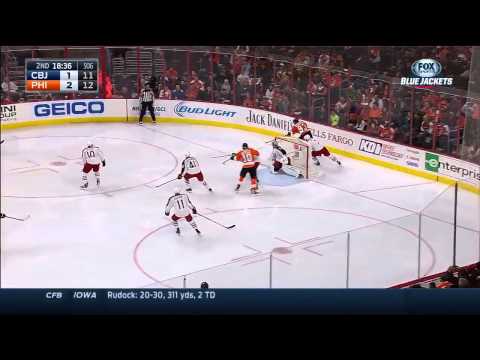 NHL 2014 11 22 Columbus Blue Jackets vs Philadelphia Flyers