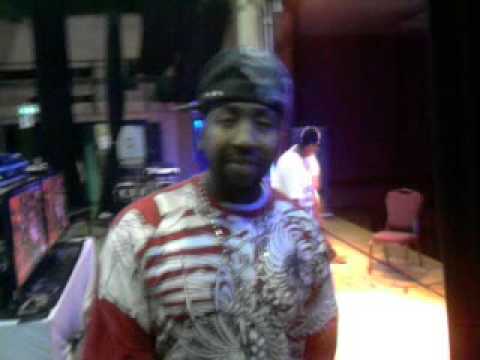 Mitch, Muzzy G and DeeJay MCK backstage @ Millenium Madness Get Dat video shoot