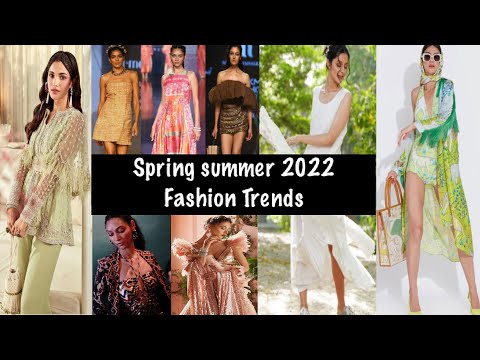 SPRING SUMMER FASHION TRENDS 2022|fashiondesigner |#shorts #fashion #subscribe #trending#ss22