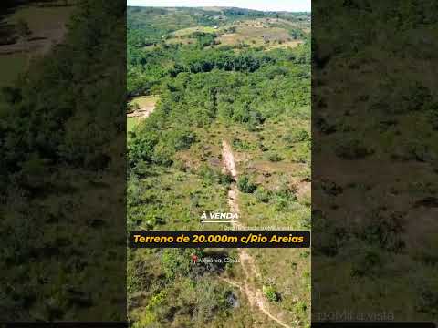 Chácara de 20.000m com Rio Areias em Alexânia Goiás por 110Mil a vista