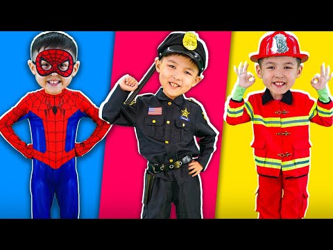 City Hero - Policeman Song | Humpty Dumpty Song | Nursery Rhymes & Kids Songs