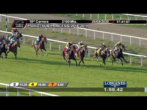 20/09/2020 – Hipodromo Maroñas – Carr 10 – SUB PRINCESS (2018-2019)