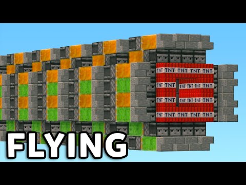 I used Flying Machines to Rule this Minecraft SMP