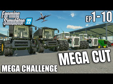MEGA Challenge - SUPERCUT (Episode 1-10) | Farming Simulator 22