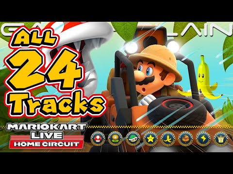 All 24 Track Themes in Mario Kart Live! (8-Bit, Bowser's Castle, Rainbow Road, & Mars?! + More!)