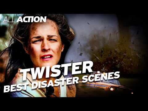 Best Disaster Scenes In Twister (1996) | All Action