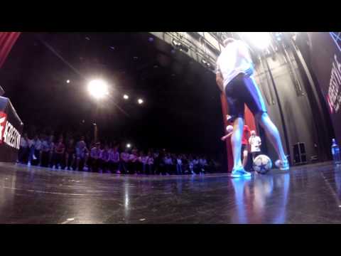 FINAL - Erlend Fagerli vs Tobias Becs - Norwegian Freestyle Football Championship 2015