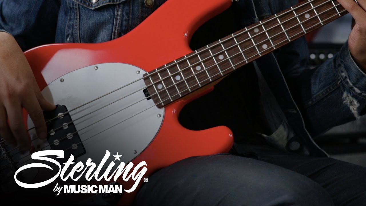 Sterling by Music Man E-Bass StingRay Ray4 – Vintage Cream