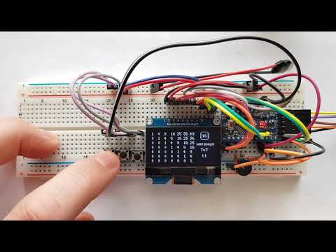 Матрицы на OLED SSD1309