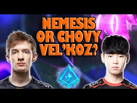 WAS NEMESIS VEL'KOZ WORTH IT? Nemesis or Chovy Vel'Koz in Worlds 2020, who did it better?