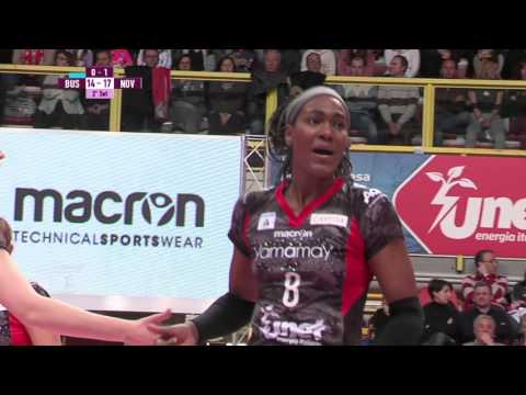 #Coppa ItaliaA1F -Unet Yamamay Busto Arsizio-Igor Novara 2-3: highlights